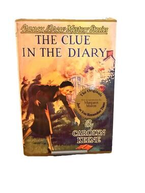 The Clue in the Diary Nancy Drew #7 Applewood Books Facsimile 1994 Dust Jacket